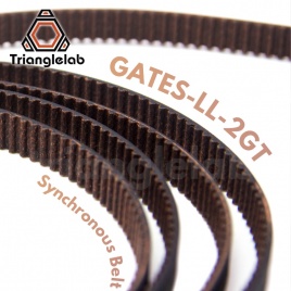 Trianglelab GATES-LL-2GT 2GT ремень синхронный ремень GT2 зубчатый ремень Ширина 6 мм 9 мм износостойкий для Ender3 cr10 Anet 3D принтер