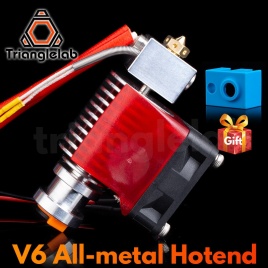 Trianglelab Highall-metal V6 Hotend 12 В/24 В пульт дистанционного управления Bowen Print J-head Hotend и кронштейн вентилятора охлаждения для v6 HOTEND для PT100