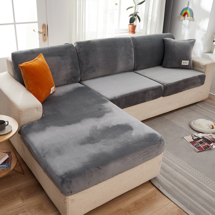 Бархатная наволочка для дивана, зона отдыха, мебель для дивана, чехол для дивана, кресло фото 1