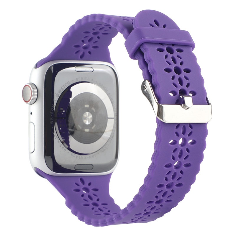 Силиконовый ремешок для браслета Apple Watch 44 мм 40 мм 38 мм 42 мм ремешок для часов Apple Watch Band Correa для Iwatch Series 6 Se 5 4 3 фото 1