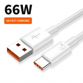 Зарядное устройство для телефона USB-кабель 6A Быстрая зарядка Usb-кабель C для Xiaomi Realme Аксессуары для мобильных телефонов Usb Type C Зарядный кабель