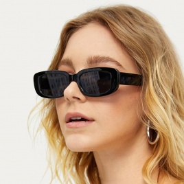 2022 квадратные солнцезащитные очки люксовый бренд путешествия маленькие прямоугольные солнцезащитные очки мужчины женщины винтаж ретро Óculos Lunette De Soleil Femme