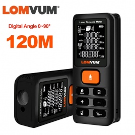 LOMVUM 40 м 120 м Trena рулетка лазерная линейка дальномеры цифровой дальномер измеритель дальномер Lazer Metreler 100 м