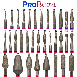 NAILTOOLS RUSSIA сверла для ногтей 34 TYPE Алмазные насадки разной формы Маникюр Маникюр Чистка кутикулы Педикюр