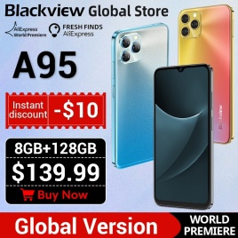 【Мировая премьера】 Глобальная версия Blackview A95 8 ГБ ОЗУ 128 ГБ ПЗУ Смартфон MTK Helio P70 Octa Core 6,5 