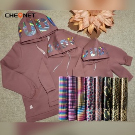Бесплатная доставка, оптовая продажа, 1 лист, 20 см x 25 см, металлическая теплопередача, виниловый рулон, камуфляж, железо на пленке, футболка HTV