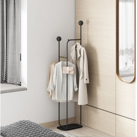 Современная минималистская напольная вешалка для спальни, креативная вешалка для верхней одежды, дверная вешалка для сумок