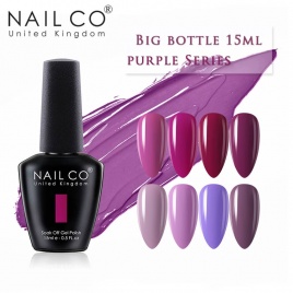 NAILCO новый фиолетово-фиолетовый цвет серии 15 мл лак для ногтей набор для дизайна ногтей маникюр гибридные ногти лак дизайн лак гель лаки салон