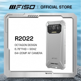 IIF150 R2022 6,78-дюймовый дисплей FHD 90 Гц 8 ГБ + 128 ГБ с NFC IP68 / IP69K Водонепроницаемый прочный телефон 64MP + 20MP Смартфон ночного видения