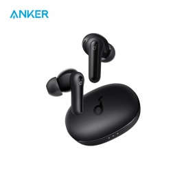 Soundcore от Anker Life P2 Mini True Wireless Earbuds, наушники Bluetooth с большими басами, настраиваемый эквалайзер, Bluetooth 5.2, время воспроизведения 32 часа