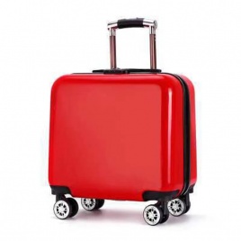 18-дюймовый детский чемодан на колесиках из АБС-пластика, женский чемодан на колесиках для путешествий