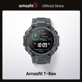 Новинка 2020 CES Amazfit T rex T-rex SmartWatch Control Music 5ATM Smart Watch GPS/GLONASS 20 дней автономной работы MIL-STD для Android