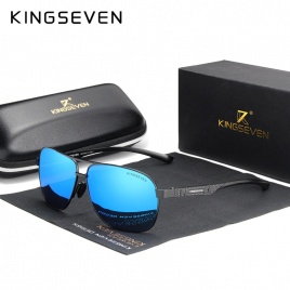KINGSEVEN 2022 брендовые мужские алюминиевые солнцезащитные очки поляризованные UV400 зеркальные мужские солнцезащитные очки женские и мужские Óculos de sol