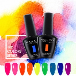 NAILCO 15 мл Радужный цвет УФ-гель лак для ногтей набор гель для ногтей все для маникюра принадлежности для ногтей для профессионалов более быстрая доставка