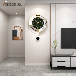 Акриловые бесшумные настенные часы MEISD, современный дизайн, настенный декор, заводные часы, креативное украшение для дома, Horloge Murale, бесплатная доставка