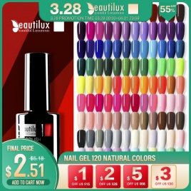 Beautilux 1 шт. гель-лак для ногтей цвет замочить от УФ-светодиодный гель-лак для ногтей лак долговечный легко наносится гели для дизайна ногтей поставка 10 мл