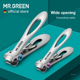 MR.GREEN кусачки для ногтей из нержавеющей стали доступны два размера маникюрные ножницы для ногтей толстые жесткие ножницы для ногтей на ногах инструменты