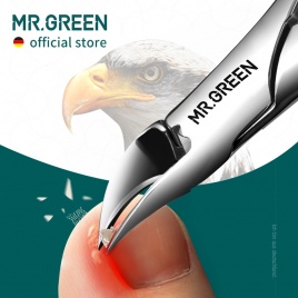 MR.GREEN Кусачки для ногтей Ножницы для ногтей Педикюр Маникюрные инструменты Anti-Splash Ingrown Paronychia Профессиональные наборы инструментов для коррекции