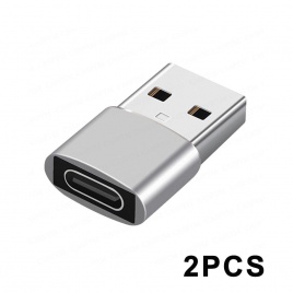 2PCS Адаптер зарядного устройства для iPhone 13 Pro Max 13Pro 13 Адаптер USB Type-C Type C Преобразователь USB-C для iPhone 12 Ноутбук Type C Кабели