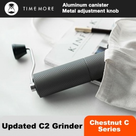 TIMEMORE Chestnut C2 Upgrade Ручная кофемолка Портативная высококачественная ручная мельница с двойным позиционированием подшипника