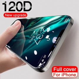 120D Защитные пленки для экрана Стекло для iPhone 13 12 11 Pro XS Max Защитная пленка для экрана на iPhone XR X 7 8 Plus SE3 SE 12 13 11 Mini Glass