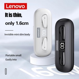 Bluetooth-наушники Lenovo XT95 TWS Ультратонкие беспроводные наушники с сенсорным управлением и микрофоном Гарнитура с цифровым дисплеем Спортивные наушники