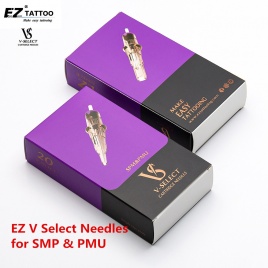 EZ V System SMP & PMU Картридж V Select Иглы для татуировки Микропигментация Перманентный макияж Брови Eyelinver Lip Microblading