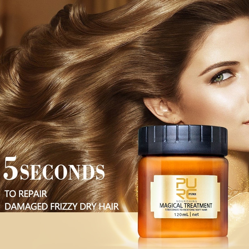 PURC Magical Treatment Маска для волос Питательная маска для волос в течение 5 секунд Восстанавливает повреждения волос Восстанавливает мягкость Уход за волосами фото 1