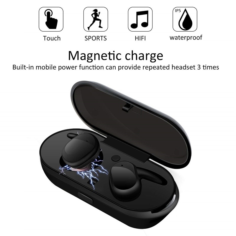 Y30 TWS Беспроводные наушники Bluetooth для смартфонов Беспроводная связь Bluetooth Heaset с шумоподавлением Стереозвук Музыка для Xiaomi фото 1