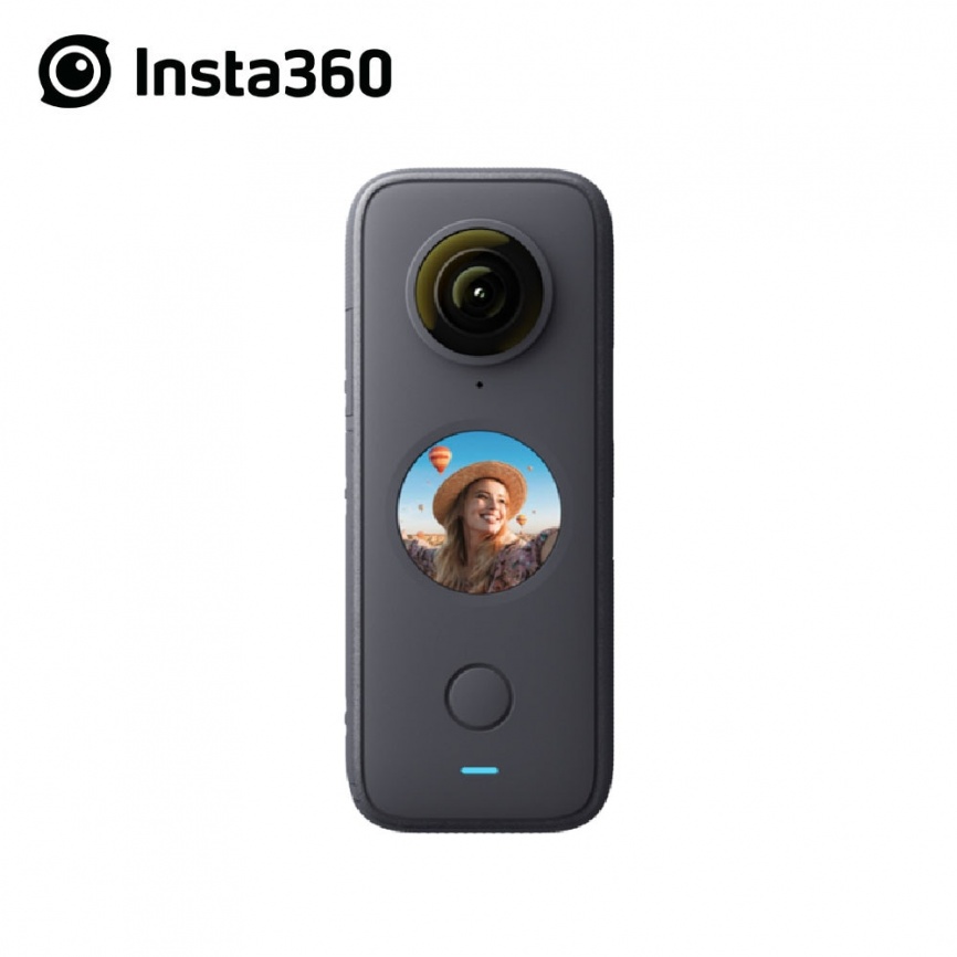 Стабилизация водонепроницаемой экшн-камеры Insta360 ONE X2, сенсорный экран, редактирование AI, прямая трансляция фото 1
