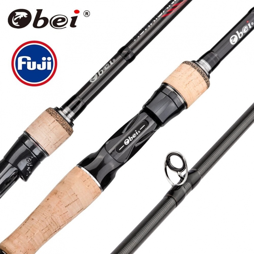 Obei HURRICANE 1,8/2,1/2,4/2,7/3,0 м литье спиннинговая удочка Fuji или TS руководство Baitcasting Travel pesca M/ML/MH/H приманка удочка фото 1