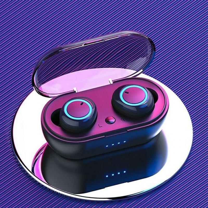 Y50 TWS Беспроводные наушники для смартфона Bluetooth Наушники Стереогарнитура для Samsung Спортивные наушники Микрофон для iPhone фото 1