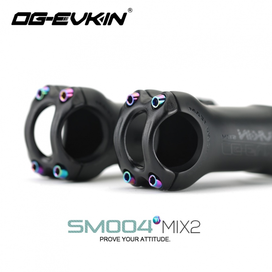 OG-EVKIN SM-004 T1000 Углеродный велосипедный вынос MTB 6/17 градусов 31,8 мм Углеродный вынос шоссейного велосипеда Положительные и отрицательные части для велосипеда фото 1