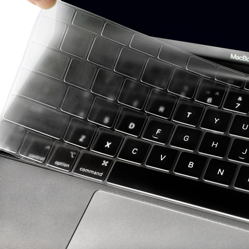 Чехол для клавиатуры для Apple Macbook pro13/16/15 Air13 дюймов, силиконовый чехол для ноутбука всех серий, прозрачная защитная кожа A2442 A2337 EU/US фото 1