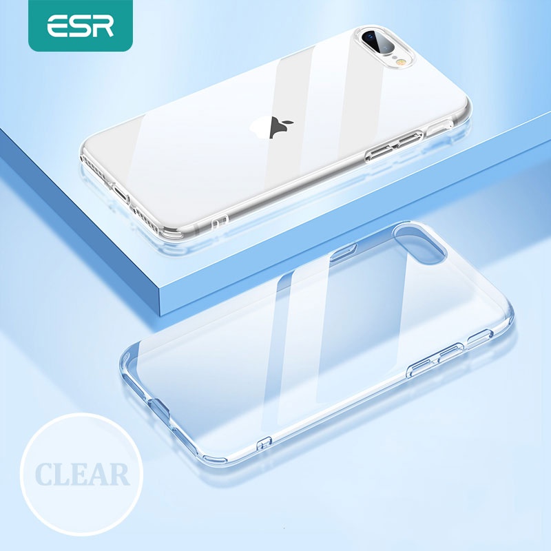Чехол ESR для iPhone SE 2022, прозрачный чехол с кристаллами для iPhone SE 3rd Gen, для iPhone SE 2020, защитный чехол из ТПУ для iPhone 8 7 фото 1