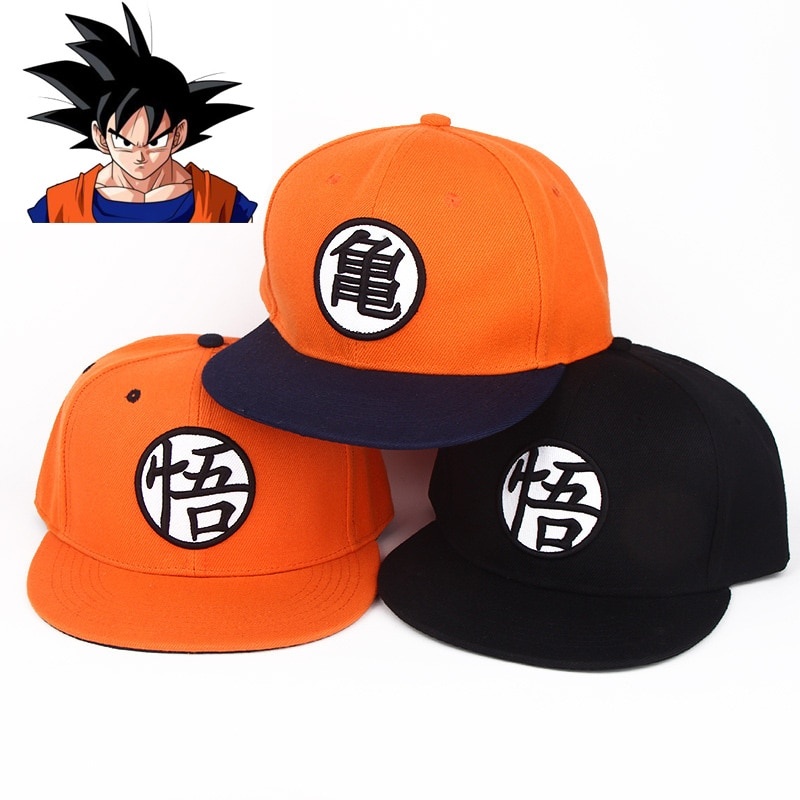 Аниме Z Goku KAME Бейсбольная кепка для мужчин и женщин Регулируемая повседневная хип-хоп бейсболка Goku Monkey King Kakarotto Косплей Солнцезащитные шляпы фото 1