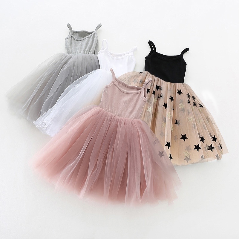 Платье для маленьких девочек на свадьбу, лето 2021, детские платья для девочек, детское праздничное платье-пачка принцессы, повседневная одежда фото 1