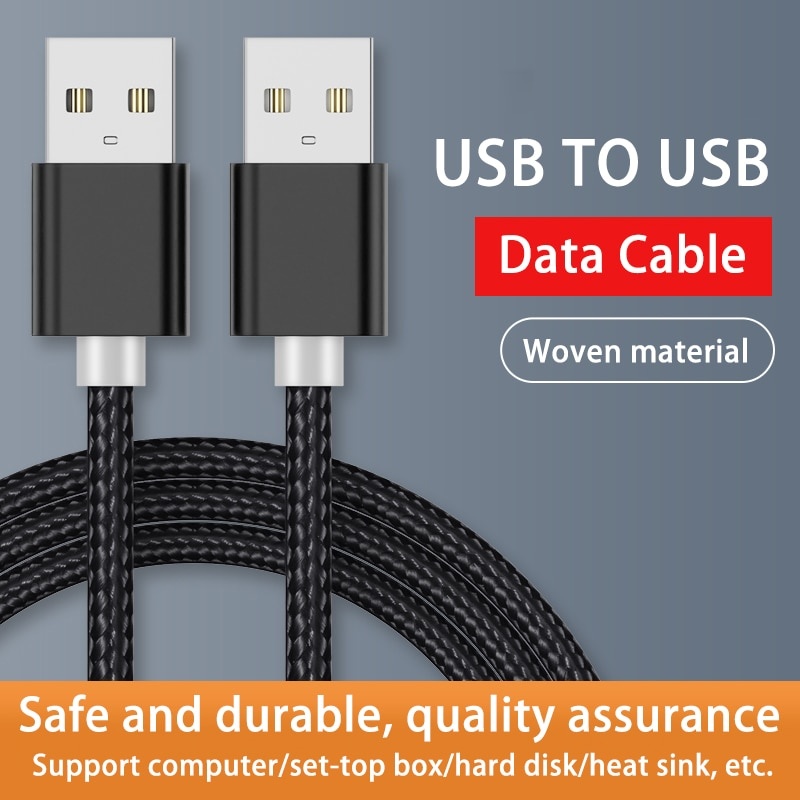 Удлинительный кабель Kebiss Weave USB-USB, тип A, USB-удлинитель между мужчинами и женщинами для радиатора, жесткого диска, веб-камеры, USB-кабель, удлинитель фото 1