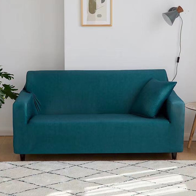 Сплошной цвет 1/2/3/4 сиденья диван кресло защитный чехол для сиденья домашний диван украшения фото 1