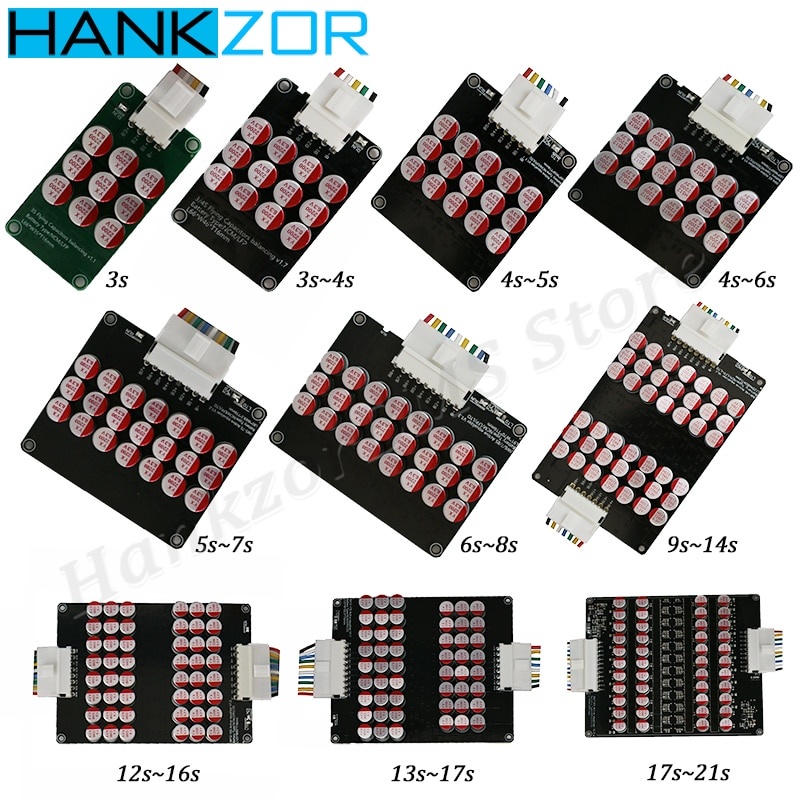 Активный эквалайзер Balancer 5A 3S 4S 5S 6S 7S 8S 14S 16S 17S 18S 19S 20S 21S Lifepo4 / Lipo / LTO Battery Energy Capacitor фото 1